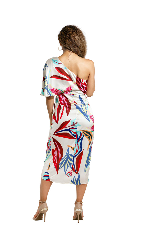 Andalousie One Shoulder Dress | Social Girls Miami